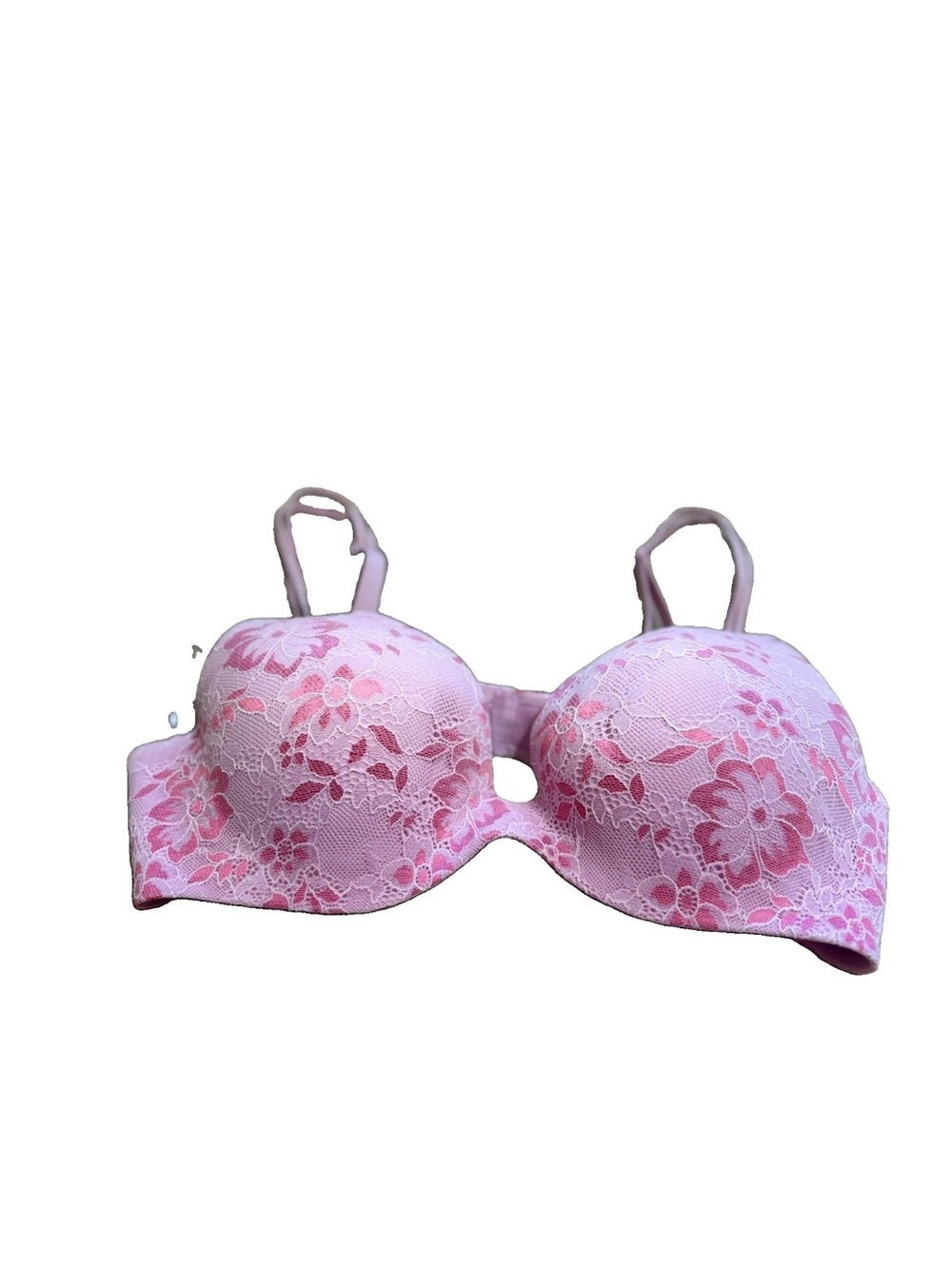 Victoria Secret Angels Pink Secret Embrace Push Up Bra! 36C